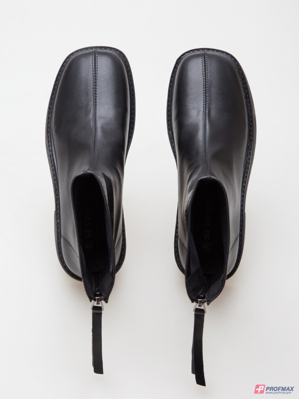Чёрные демисезонные ботинки Sevenext