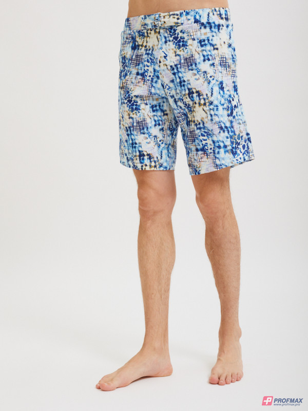Пляжные шорты Summerhit с абстрактным принтом