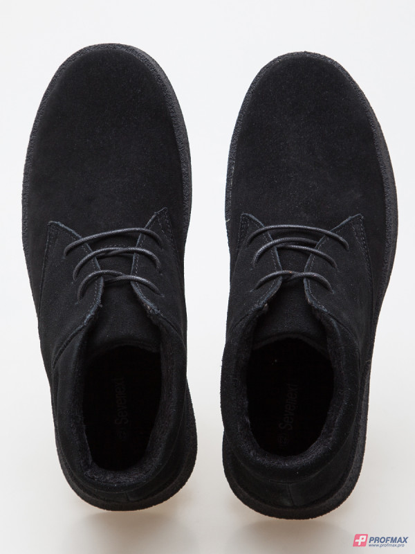 Чёрные зимние замшевые ботинки Sevenext купить за 3 999 руб. в интернетмагазине Profmax