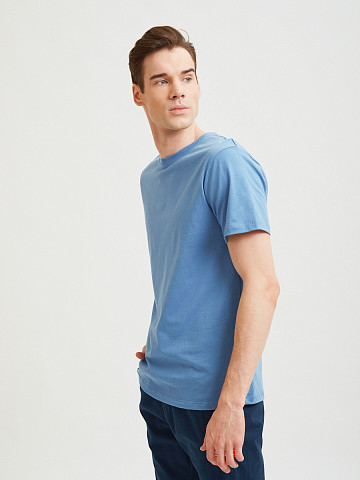Синяя мужская футболка Sevenext