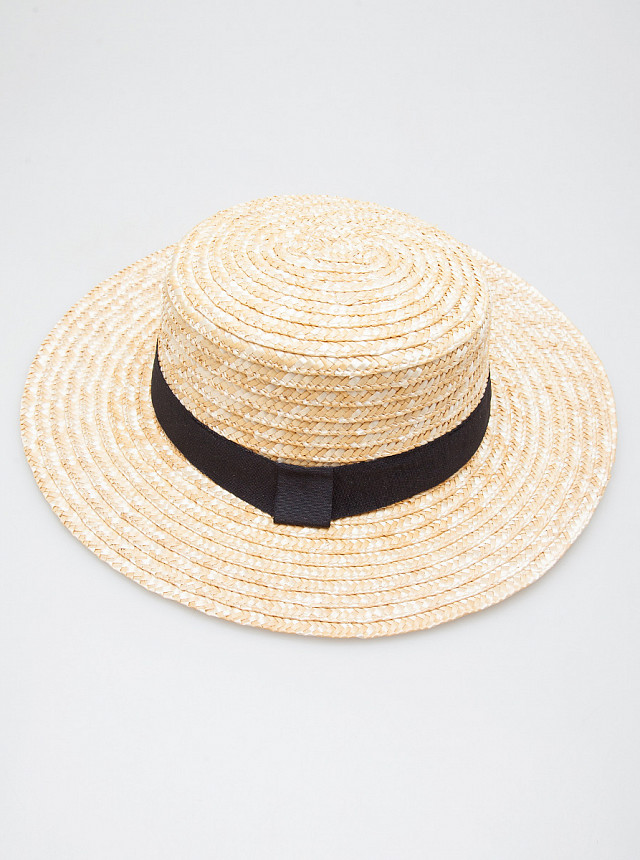 Соломенная плетёная шляпа Sevenext