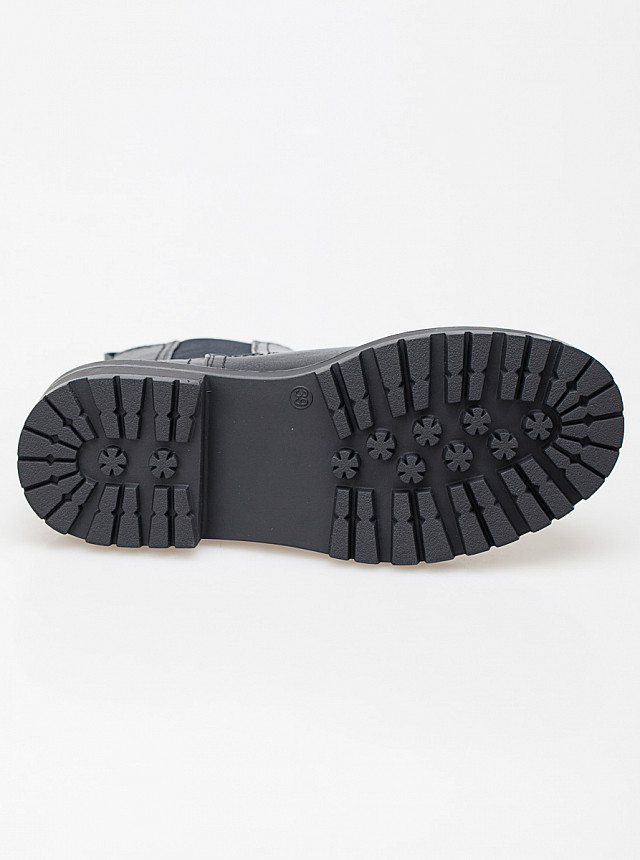 Чёрные демисезонные ботинки-челси FERTO