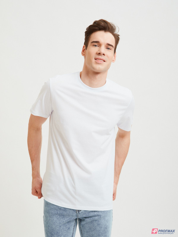 Белая мужская футболка Sevenext