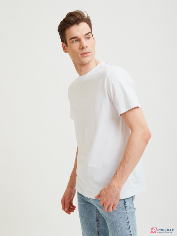 Белая мужская футболка Sevenext