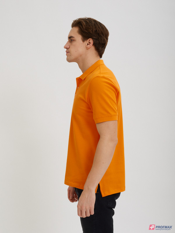 Оранжевая базовая рубашка-поло Sevenext